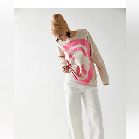 Free people graphic tee; size L; $60 - Picture 5 of 6